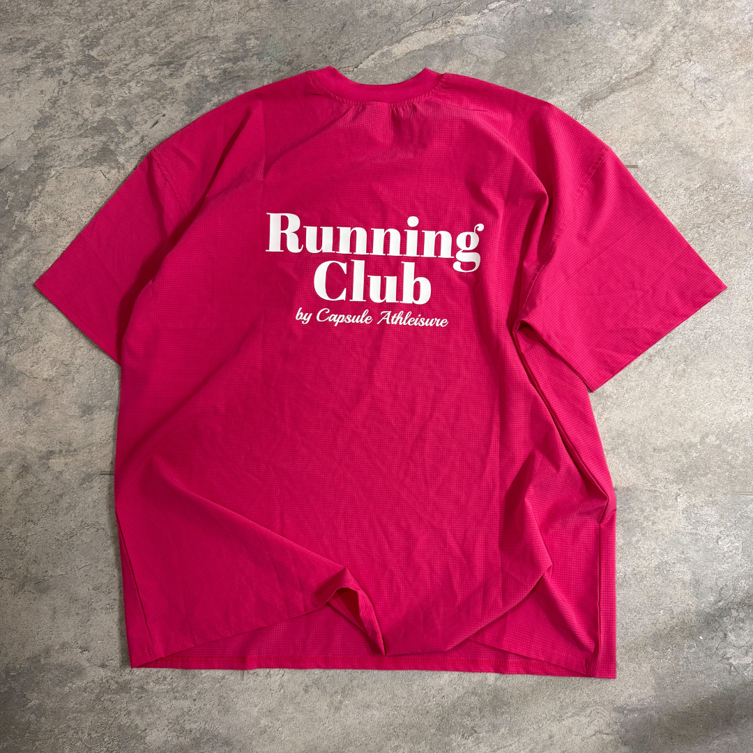 Running Club T-Shirt (Pink)